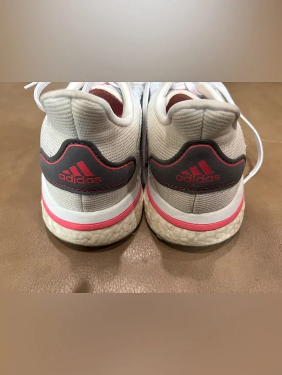 Adidas Supernova W running shoe
 White Pink Gray Athletic Shoes - Picture 6 of 9